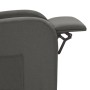 Sillón reclinable eléctrico de tela gris oscuro de vidaXL, Sillones - Ref: Foro24-3098926, Precio: 216,95 €, Descuento: %