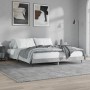 Concrete gray engineered wood bed frame 200x200cm by vidaXL, Beds and slatted bases - Ref: Foro24-832217, Price: 121,99 €, Di...