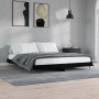 Estructura de cama madera de ingeniería negra 120x200 cm de vidaXL, Camas y somieres - Ref: Foro24-832150, Precio: 129,08 €, ...