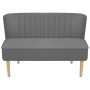 Light gray fabric sofa 117x55.5x77 cm by vidaXL, Sofas - Ref: Foro24-244070, Price: 254,99 €, Discount: %