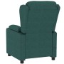 Sillón reclinable eléctrico tela verde oscuro de vidaXL, Sillones - Ref: Foro24-3098783, Precio: 275,59 €, Descuento: %