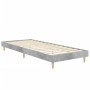 Concrete gray plywood bed frame 75x190 cm by vidaXL, Beds and slatted bases - Ref: Foro24-832105, Price: 80,90 €, Discount: %