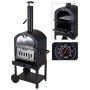 ProGarden Black BBQ Pizzaofen von ProGarden, Geräte zur Pizzaherstellung - Ref: Foro24-436255, Preis: 297,41 €, Rabatt: %