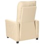 Cream Fabric Electric Recliner by vidaXL, Armchairs - Ref: Foro24-3098886, Price: 201,99 €, Discount: %