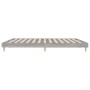 Estructura de cama madera contrachapada gris Sonoma 150x200 cm de vidaXL, Camas y somieres - Ref: Foro24-832035, Precio: 118,...