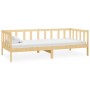 Sofa bed with solid pine wood mattress 90x200 cm by vidaXL, Beds and slatted bases - Ref: Foro24-3083624, Price: 193,02 €, Di...