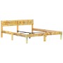 Recycled solid wood bed frame 140x200 cm by vidaXL, Beds and slatted bases - Ref: Foro24-288436, Price: 172,36 €, Discount: %