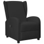 Sillón orejero reclinable de cuero sintético negro de vidaXL, Sillones - Ref: Foro24-3098949, Precio: 237,17 €, Descuento: %