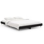 Estructura de cama madera de ingeniería negra 135x190 cm de vidaXL, Camas y somieres - Ref: Foro24-832182, Precio: 130,86 €, ...