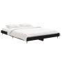 Estructura de cama madera de ingeniería negra 135x190 cm de vidaXL, Camas y somieres - Ref: Foro24-832182, Precio: 130,86 €, ...