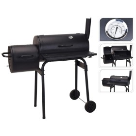 ProGarden Ahumador de barbacoa negro de ProGarden, Barbacoas - Ref: Foro24-436256, Precio: 166,99 €, Descuento: %