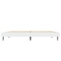 Estructura de cama madera de ingeniería blanca 140x190 cm de vidaXL, Camas y somieres - Ref: Foro24-832277, Precio: 116,46 €,...