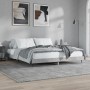 Estructura de cama madera de ingeniería gris hormigón 180x200cm de vidaXL, Camas y somieres - Ref: Foro24-832225, Precio: 123...