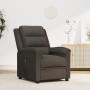 Sillón reclinable eléctrico de terciopelo gris oscuro de vidaXL, Sillones - Ref: Foro24-3099002, Precio: 287,52 €, Descuento: %