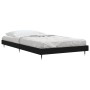 Estructura de cama madera de ingeniería negra 90x190 cm de vidaXL, Camas y somieres - Ref: Foro24-832198, Precio: 83,27 €, De...