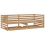 Sofá cama con cajones madera pino maciza miel 90x200 cm de vidaXL, Camas y somieres - Ref: Foro24-3083692, Precio: 150,29 €, ...