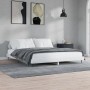 Glossy white engineered wood bed frame 180x200cm by vidaXL, Beds and slatted bases - Ref: Foro24-832223, Price: 130,99 €, Dis...