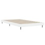 Estructura de cama madera de ingeniería blanca 100x200 cm de vidaXL, Camas y somieres - Ref: Foro24-832261, Precio: 91,15 €, ...