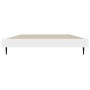 Estructura de cama madera de ingeniería blanca 100x200 cm de vidaXL, Camas y somieres - Ref: Foro24-832261, Precio: 91,15 €, ...