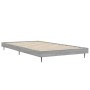 Estructura de cama madera de ingeniería gris Sonoma 100x200 cm de vidaXL, Camas y somieres - Ref: Foro24-832267, Precio: 81,9...