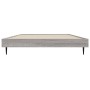 Estructura de cama madera de ingeniería gris Sonoma 100x200 cm de vidaXL, Camas y somieres - Ref: Foro24-832267, Precio: 81,9...