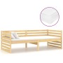 Sofá cama con colchón madera de pino maciza 90x200 cm de vidaXL, Camas y somieres - Ref: Foro24-3083644, Precio: 270,29 €, De...