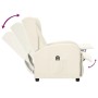 Electric recliner wing chair cream synthetic leather by vidaXL, Armchairs - Ref: Foro24-3098950, Price: 223,96 €, Discount: %