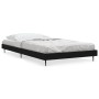 Estructura de cama madera de ingeniería negra 90x200 cm de vidaXL, Camas y somieres - Ref: Foro24-832270, Precio: 79,99 €, De...