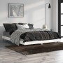 Estructura de cama madera de ingeniería blanco brillo 140x190cm de vidaXL, Camas y somieres - Ref: Foro24-832279, Precio: 124...