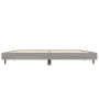 Estructura de cama madera de ingeniería gris Sonoma 140x190 cm de vidaXL, Camas y somieres - Ref: Foro24-832179, Precio: 132,...