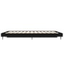 Estructura de cama madera de ingeniería negra 140x190 cm de vidaXL, Camas y somieres - Ref: Foro24-832278, Precio: 116,46 €, ...