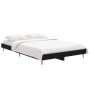 Estructura de cama madera de ingeniería negra 120x190 cm de vidaXL, Camas y somieres - Ref: Foro24-832294, Precio: 112,83 €, ...