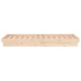 Estructura de cama con LED madera maciza 100x200 cm de vidaXL, Camas y somieres - Ref: Foro24-832703, Precio: 175,64 €, Descu...