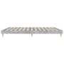 Concrete gray plywood bed frame 160x200cm by vidaXL, Beds and slatted bases - Ref: Foro24-832025, Price: 110,11 €, Discount: %