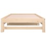 Sofá cama extraíble madera maciza de pino 2x(90x190) cm de vidaXL, Camas y somieres - Ref: Foro24-832653, Precio: 146,26 €, D...