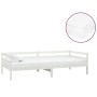 Sofa bed with white solid pine wood mattress 90x200 cm by vidaXL, Beds and slatted bases - Ref: Foro24-3083570, Price: 274,82...