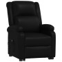 Sillón elevable cuero sintético negro de vidaXL, Sillones - Ref: Foro24-3110864, Precio: 320,99 €, Descuento: %