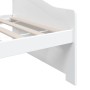 3-seater sofa bed in solid white pine wood 90x200 cm by vidaXL, Beds and slatted bases - Ref: Foro24-322165, Price: 95,17 €, ...