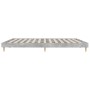 Concrete gray engineered wood bed frame 120x200cm by vidaXL, Beds and slatted bases - Ref: Foro24-832049, Price: 95,99 €, Dis...