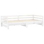 Removable sofa bed solid white pine wood 2x(90x200) cm by vidaXL, Beds and slatted bases - Ref: Foro24-3083695, Price: 260,73...