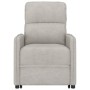 Sillón elevable de tela de microfibra gris claro de vidaXL, Sillones - Ref: Foro24-3143317, Precio: 370,15 €, Descuento: %