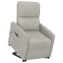 Sillón elevable de tela de microfibra gris claro de vidaXL, Sillones - Ref: Foro24-3143317, Precio: 370,15 €, Descuento: %