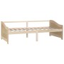 3-seater sofa bed in solid pine wood 90x200 cm by vidaXL, Beds and slatted bases - Ref: Foro24-322164, Price: 80,99 €, Discou...