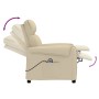 Cream Fabric Electric Recliner by vidaXL, Armchairs - Ref: Foro24-3143352, Price: 215,99 €, Discount: %