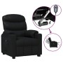 Sillón reclinable eléctrico de cuero sintético negro de vidaXL, Sillones - Ref: Foro24-3143477, Precio: 284,65 €, Descuento: %