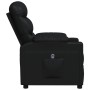 Sillón reclinable eléctrico de cuero sintético negro de vidaXL, Sillones - Ref: Foro24-3143477, Precio: 284,65 €, Descuento: %