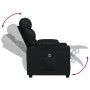 Sillón reclinable eléctrico de cuero sintético negro de vidaXL, Sillones - Ref: Foro24-3143477, Precio: 284,65 €, Descuento: %