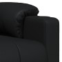 Sillón reclinable eléctrico de cuero sintético negro de vidaXL, Sillones - Ref: Foro24-3143477, Precio: 284,65 €, Descuento: %