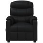 Sillón elevable cuero sintético negro de vidaXL, Sillones - Ref: Foro24-3143515, Precio: 435,09 €, Descuento: %