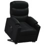 Sillón elevable cuero sintético negro de vidaXL, Sillones - Ref: Foro24-3143515, Precio: 435,09 €, Descuento: %